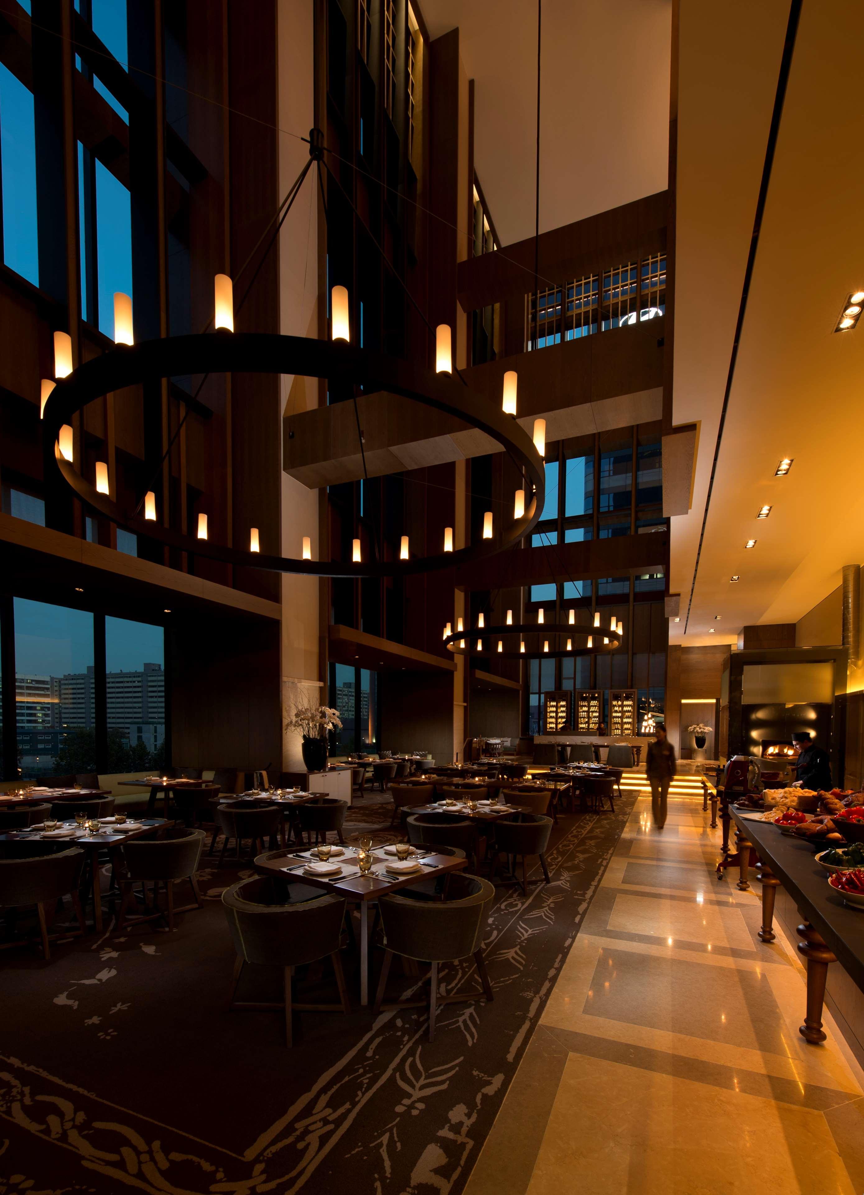 Conrad Seoul Hotell Restaurang bild